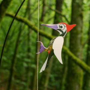 2-11.大赤啄木鳥 White-backed woodpecker